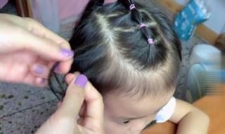 100种儿童短发扎发步骤 100种儿童短发扎发步骤